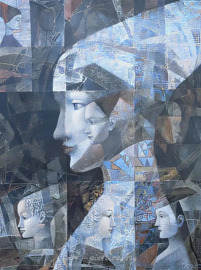 Джульетта, 1992, масло на холсте, 120x90
