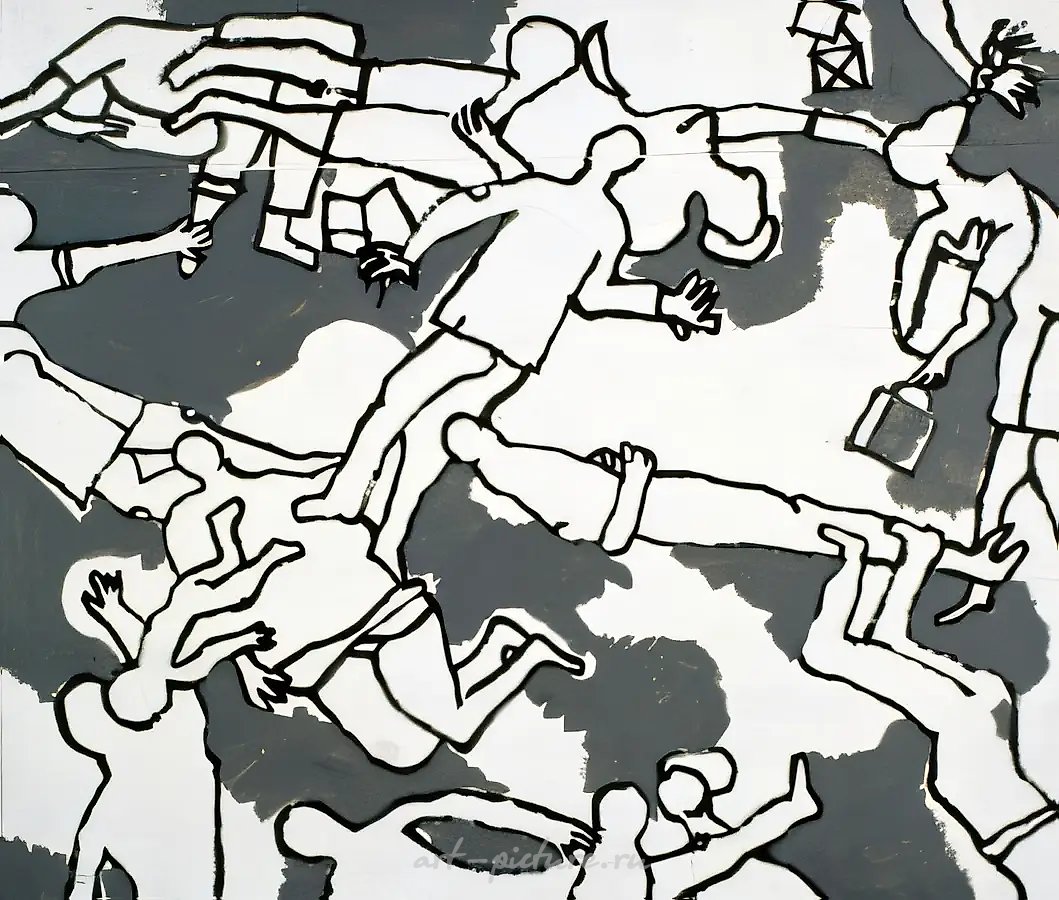 Судьбы, 1983, масло на дереве, 34,4x38,4. East-West Gallery, Лондон