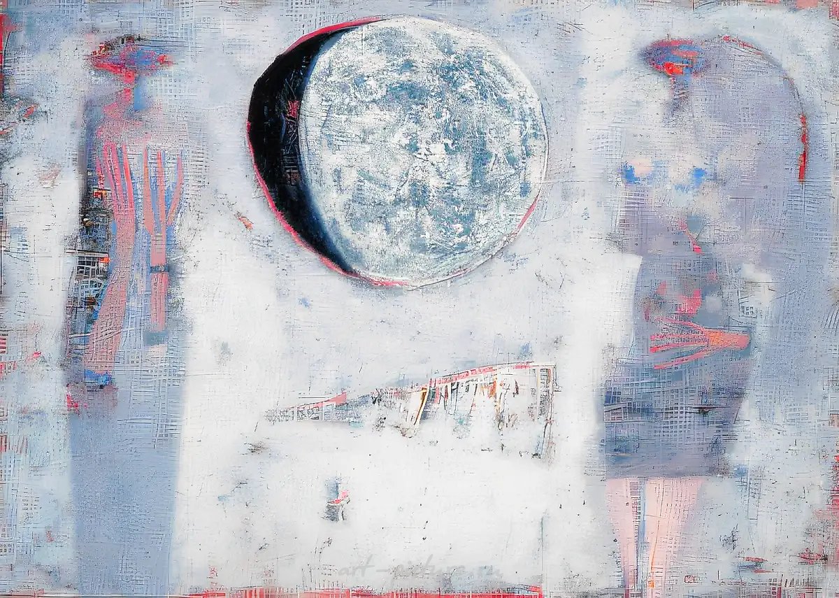 Предложение., 1993, холст, масло, 146x162