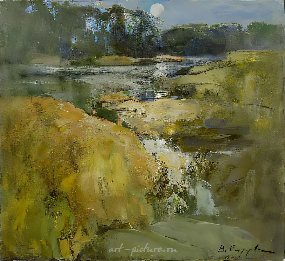 Камни, 1998, холст, масло, 60х80