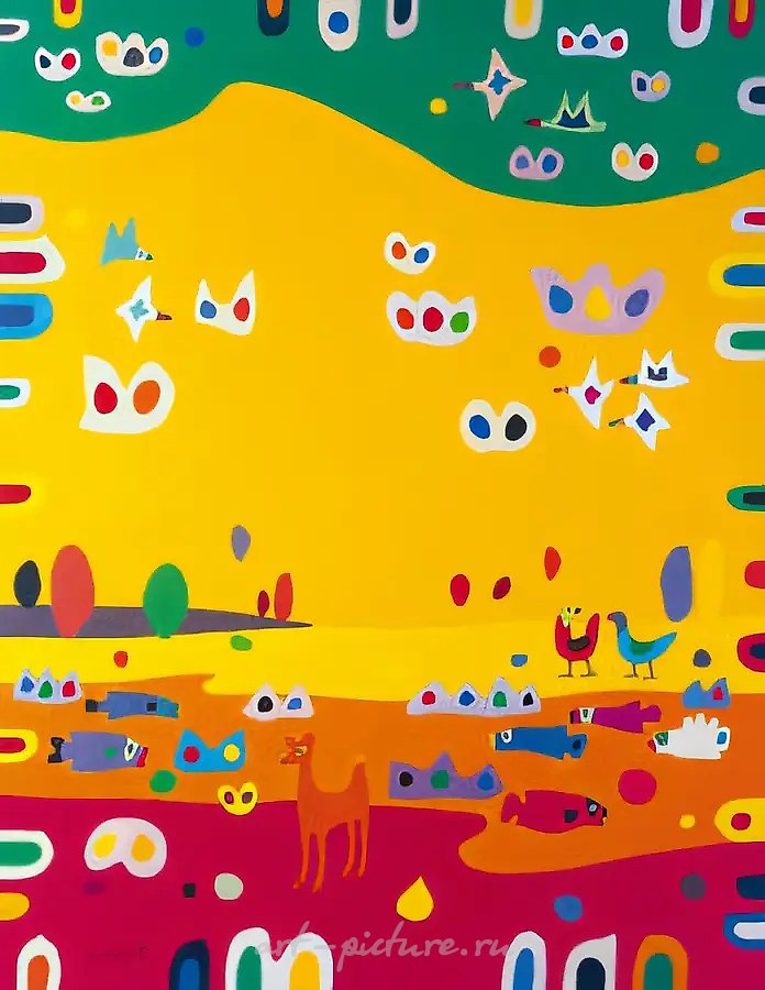 Ветер и облака, 2000, масло на холсте, 100x80,3