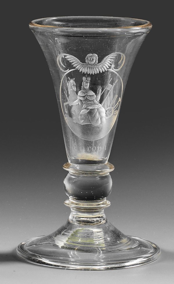 Small Baroque Cup with Allegory of Europe
