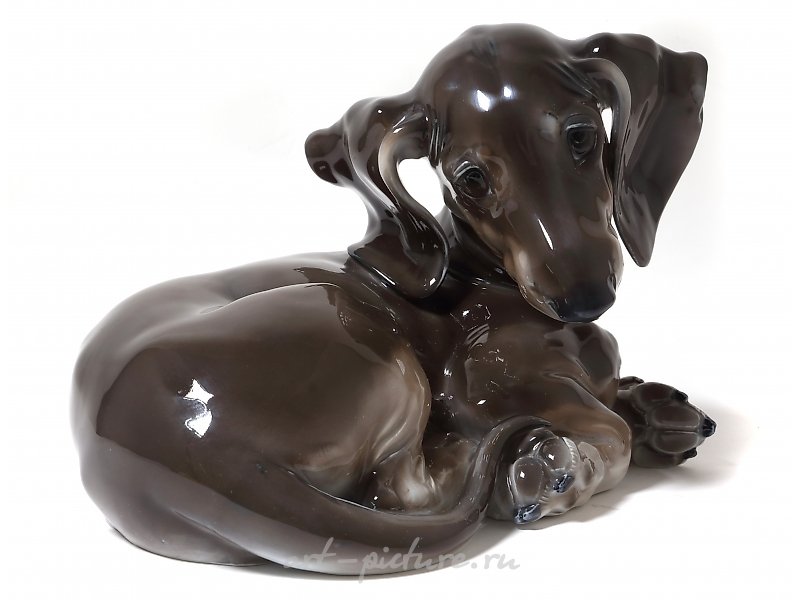 Фарфоровая фигура Розенталь Rosenthal (статуэтка) "Такса"