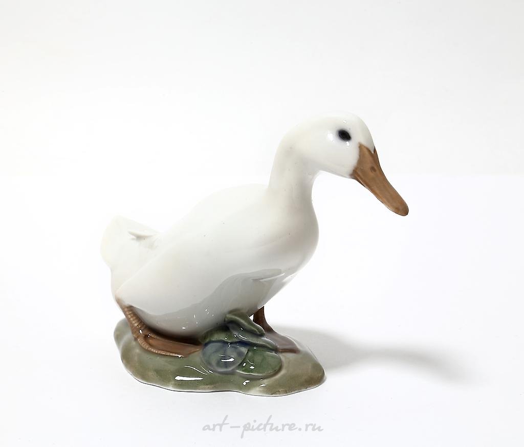 Утка. Дания, г. Копенгаген, Royal Copenhagen, 1910-1923 гг.