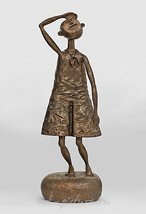 Пионер. 2011. Бронза. 82x28x21 см