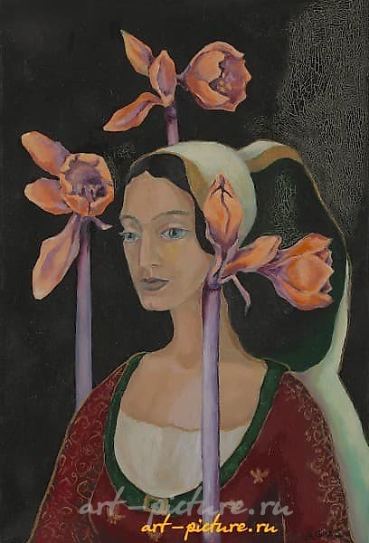 灵魂 油画，瓷漆，画布