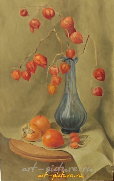 Хурма масло, холст