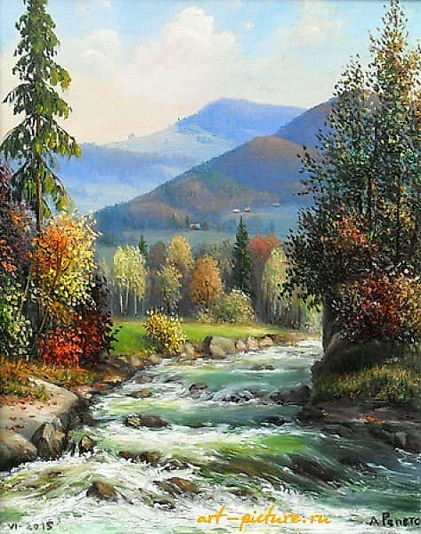 Осенняя мелодия Масло 