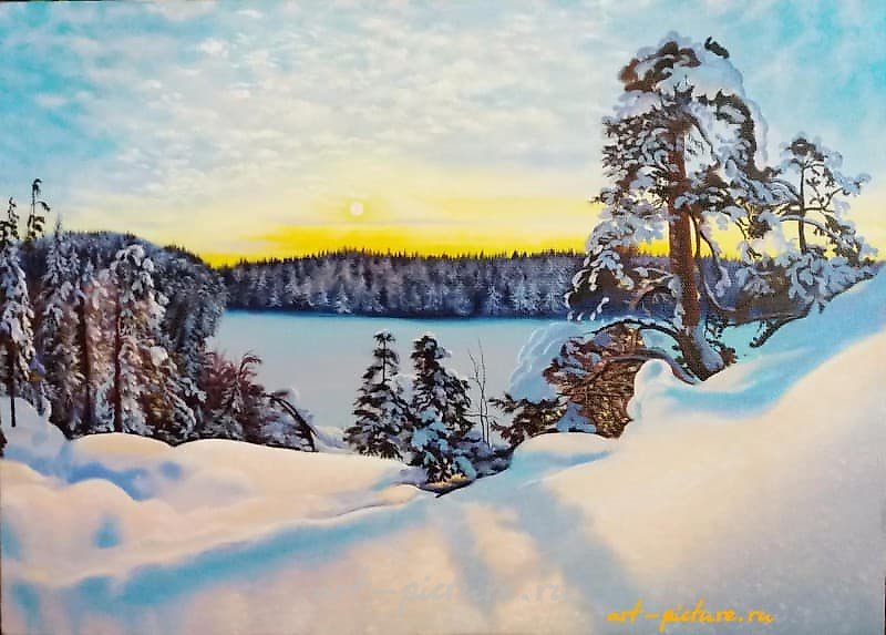 "Strontium sunset oil on canvas"