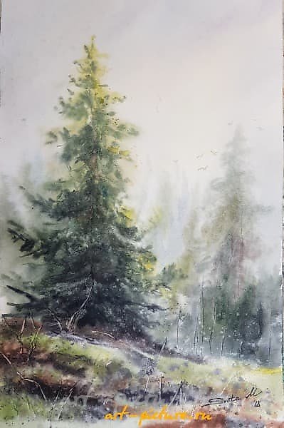 The translation of "Утро Акварель" into English is "Morning Watercolor."