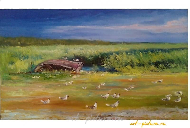После грозы Масло, холст