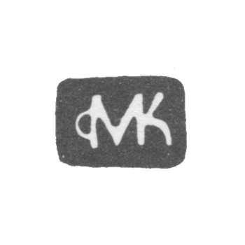 Claymo Master Klimshin Mihail Matveyev - Great Ustug - initials of the MK - mid-century of the 18th century