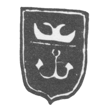 Odessa City Club 1847-1848 Two-headed eagle and anchor.
