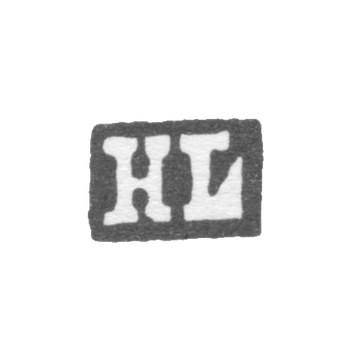 Клеймо мастера Лассас Генрих - Ленинград - инициалы "HL"