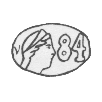 Клеймо окружных пробирных управлений 1908-1926 гг. - Киев