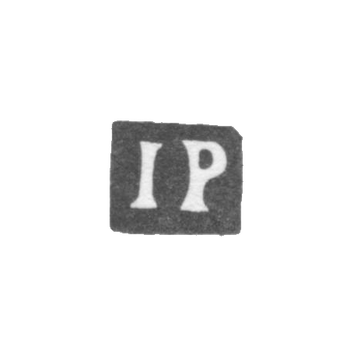 Клеймо мастера Ребенок Иосиф Абр. - Киев - инициалы "IP"