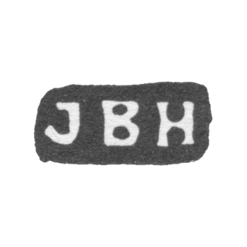 Клеймо мастера Херц Иоганн Бернхард - Ленинград - инициалы "JBH"