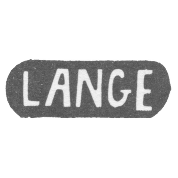 Клеймо мастера Ланге - Таллин - инициалы "LANGE" - 1936 г.