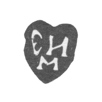Claymo Master Merculev Efim - Moscow - initials EI M - 1736-1745.