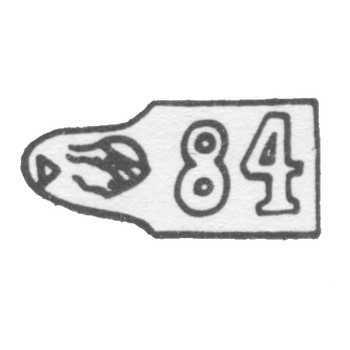 Проба "84" Женщина в кокошнике