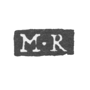 Клеймо мастера Рейхелин Матиас - Ленинград - инициалы "M-R"