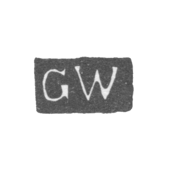 Клеймо мастера Вейс Густав - Ленинград - инициалы "GW" - 1782-1791 гг.