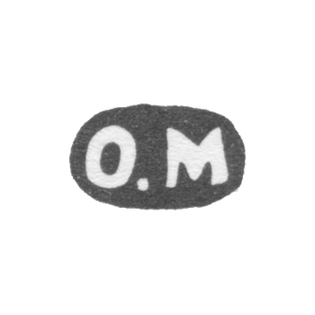 Klemo Master Muhin Olga Philipovna - Moscow - initials of O.M
