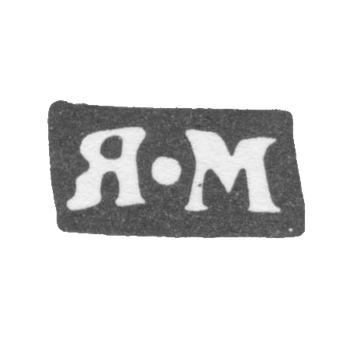 Claymo Master of the Yakov Semenov Maslennikov - Moscow - initials of the Y-M - 1756-1790.