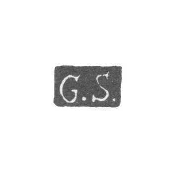 Клеймо мастера Симонссон Карл Густав - Ленинград - инициалы "G.S."