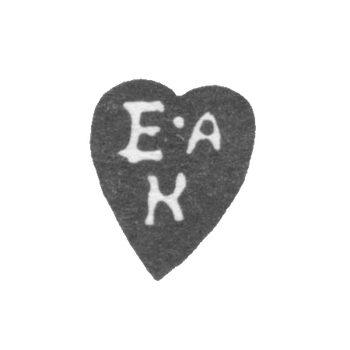 1777年至1778年,莫斯科未知大师的克莱莫 - 首字母“E-A K” - 1777年至1778年.