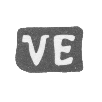 Клеймо мастера Эрланг Виллем - Таллин - инициалы "VE" - 1924-1940 гг.