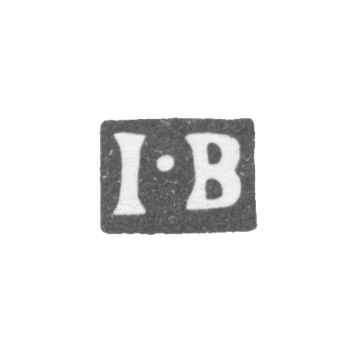 Клеймо мастера Виталиев Яков - Москва - инициалы "I-B" - 1802-1855 гг.