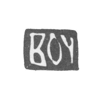 Kleimo, an unknown master of Moscow, initials of the VOC, 1704.