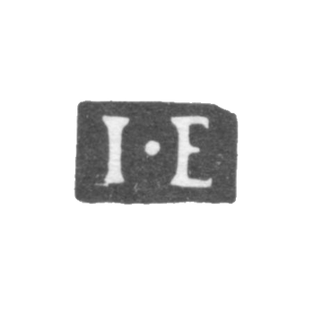 Клеймо мастера Ефимов И. - Москва - инициалы "I-E" - 1790-1814 гг.