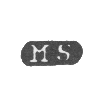 Claymo Master Skitt Mathias - Leningrad - initials of "MS"